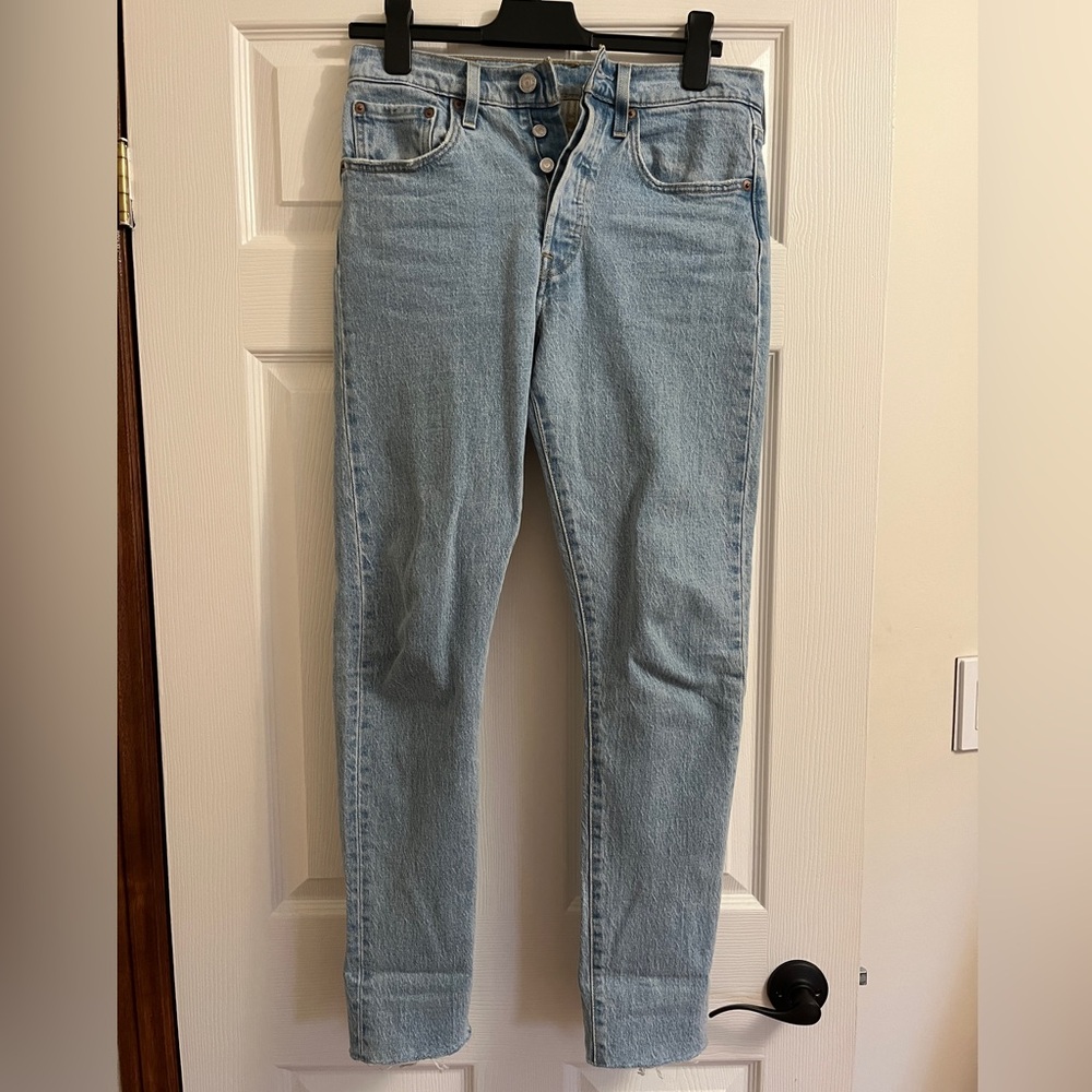 Levi’s 501 Women Light Blue Jeans